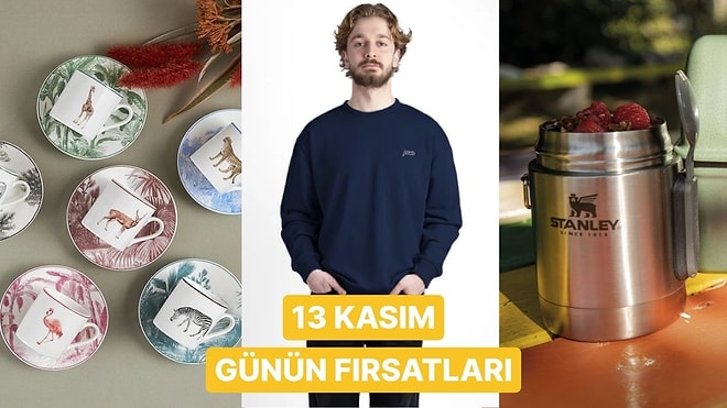 Bugün İndirimde Neler Var? Cream Co. İndiriminden Stanley  Ürünlerine 13 Kasım 2025 Günün Fırsatları
