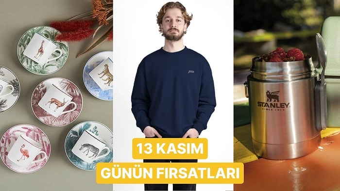 Bugün İndirimde Neler Var? Cream Co. İndiriminden Stanley  Ürünlerine 13 Kasım 2025 Günün Fırsatları