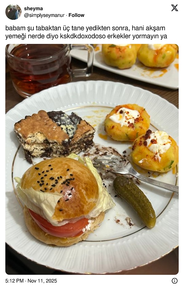 Bu sadece atıştırmalık...