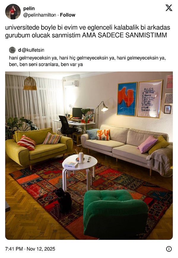 Hep diziler yüzünden...