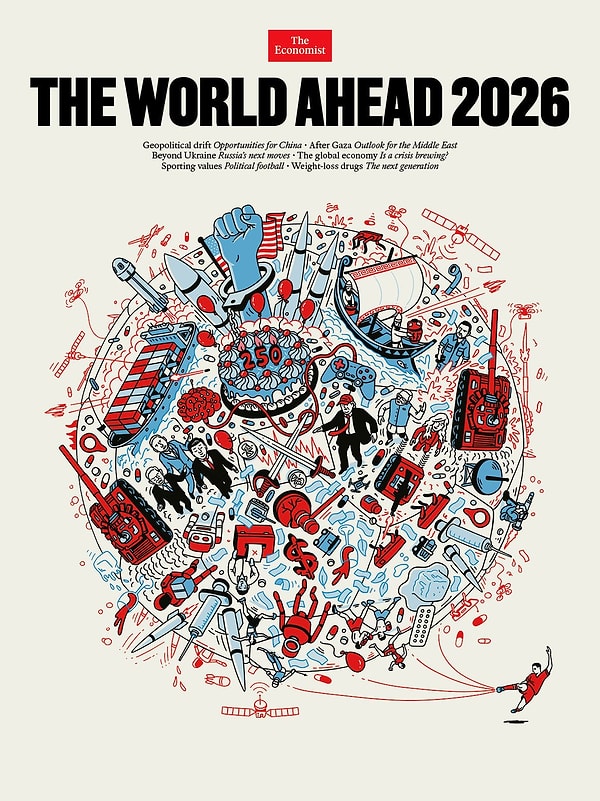 The Economist has released its cover for 2026.