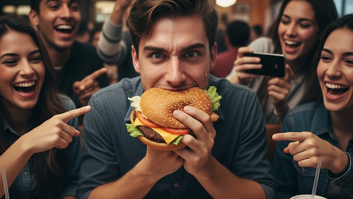 Hamburgerin Tamamını Çiğnemeden Yutan Genç Yoğun Bakıma Kaldırıldı