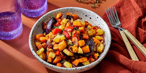 8. Baharatlanmış Sebzeler