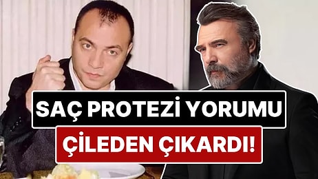Oktay Kaynarca'dan Saçının Protez Olduğunu İddia Eden Kullanıcıya Ağır Cevap!