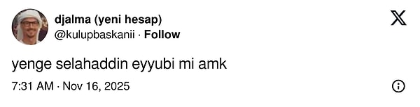 Ancak tebrikten çok mizah gördük...