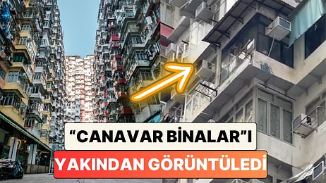 Bir İçerik Üreticisi, Hong Kong’daki Meşhur Canavar Binaları Yakından Görüntüledi