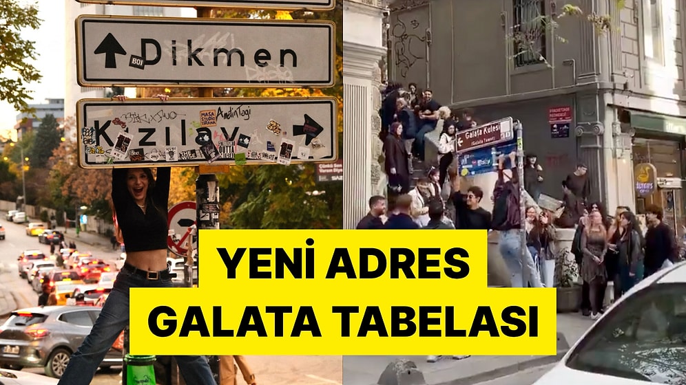 Önce Ankara Sonra İzmir... Tabelaya Asılıp Poz Verme Akımı İstanbul'a Sıçradı