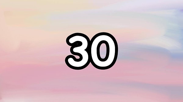 30 Yaşında Davranıyorsun