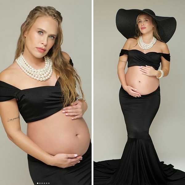 Begum Oner recently took to her social media account to share a post with the caption "Our first shoot with my daughter."