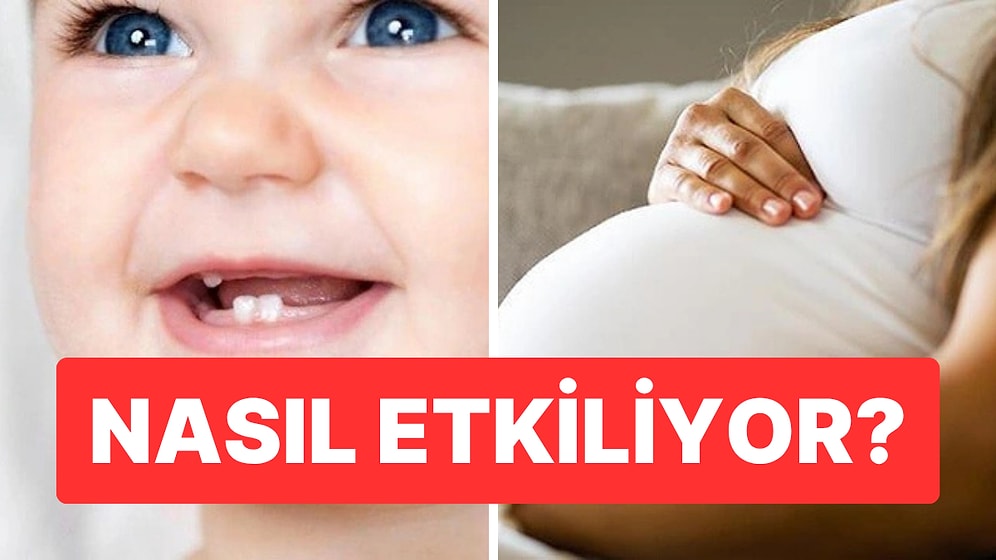 Hamilelikte Yüksek Stres, Bebeklerin Süt Dişlerinin Normalden Daha Erken Çıkmasına Neden Olabilir