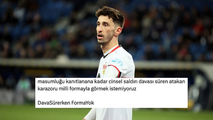 Cinsel Saldırı Davası Bulunan Atakan Karazor'un İspanya Maçında Oyuna Girmesi Tepki Çekti