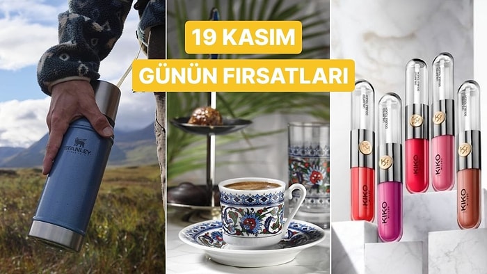 Bugün İndirimde Neler Var? Stanley İndiriminden Kiko Milano Ürünlerine 19 Kasım 2025 Günün Fırsatları
