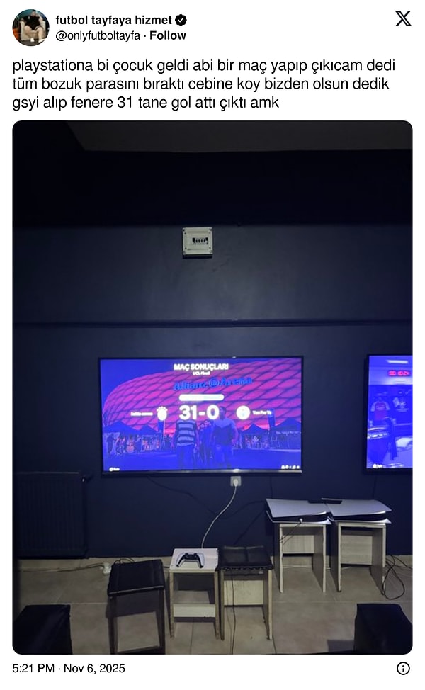 İlginç bir etkinlik