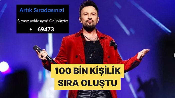 Dijital Kuyruklar Oluştu! Tarkan Konserlerinin Tüm Biletleri Saatler İçinde Tükendi