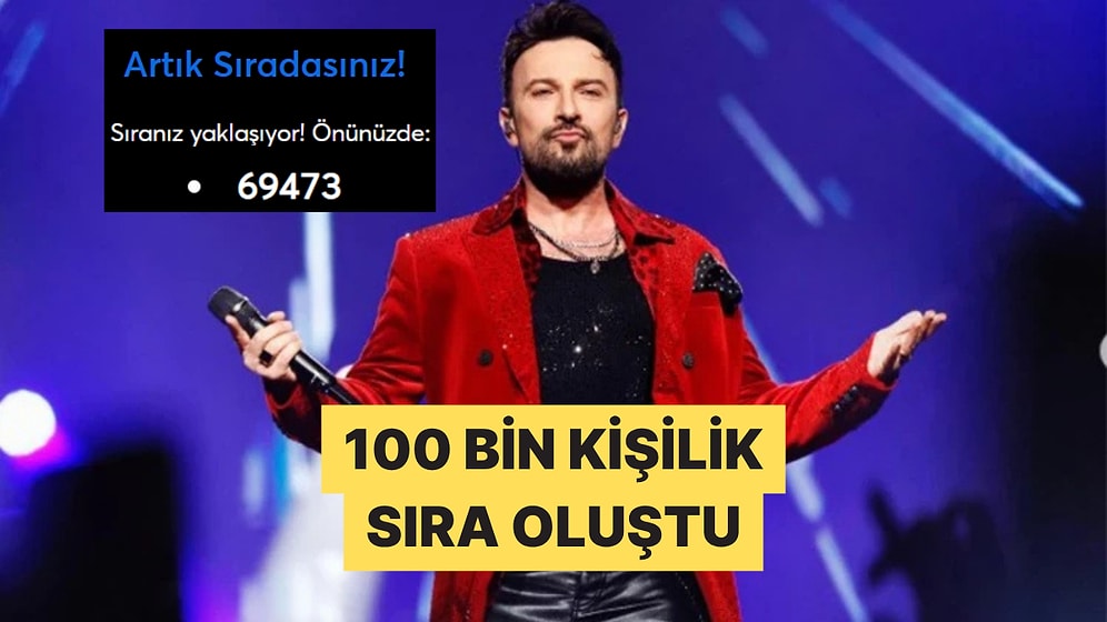 Dijital Kuyruklar Oluştu! Tarkan Konserlerinin Tüm Biletleri Saatler İçinde Tükendi