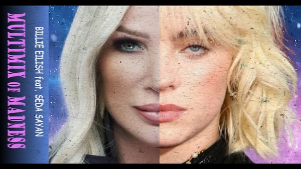 Seda Sayan'ın Billie Eilish'le yaptığı düet de çok beğenilmiş hatta Seda Sayan da çalışmayı profilinde paylaşmıştı.