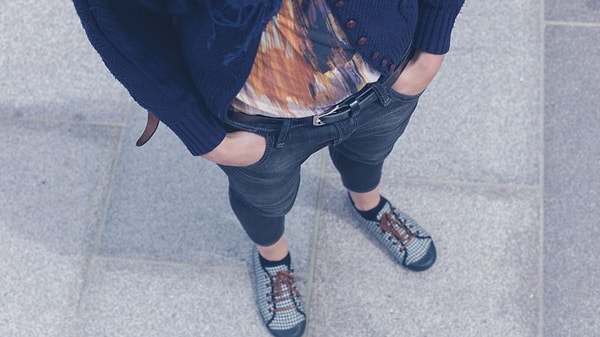 In some instances, it's also interpreted as a sign of serene self-confidence.