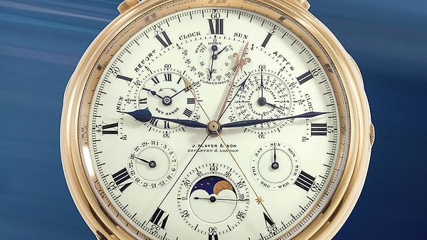 Rekor fiyatla satılan cep saati, teknik detayları ve üretim süreciyle koleksiyonerleri büyüledi.