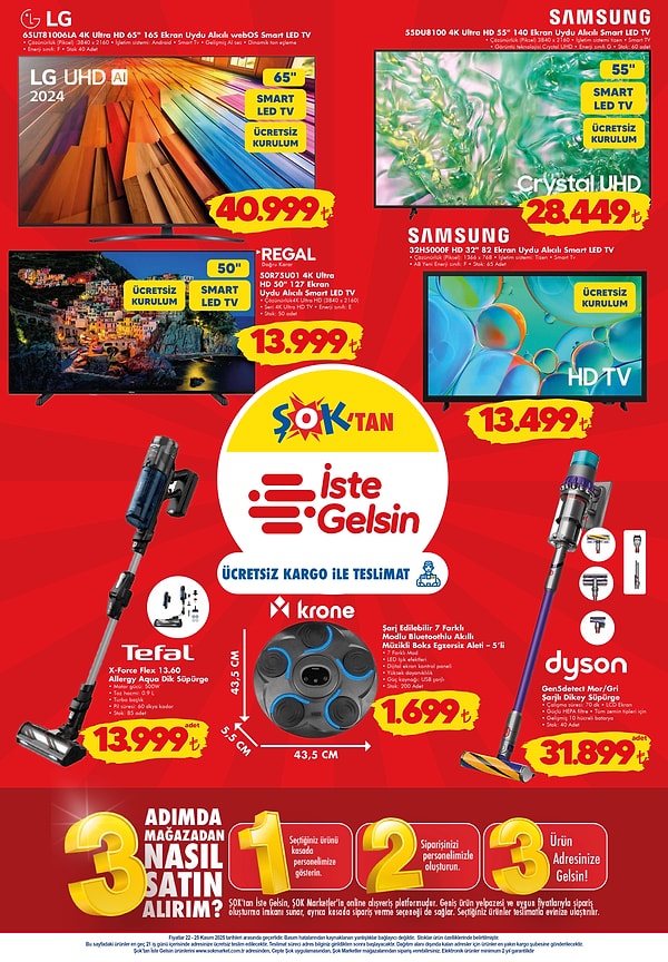 Samsung 55'' 140 Ekran Uydu Alıcılı Smart LED Tv 28.449 TL