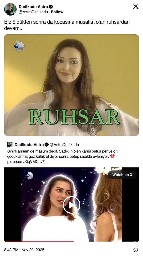 Küçükken Ruhsar gibi olacağını sanan nesilden biri.