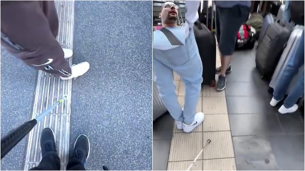 A Visually Impaired Man Shares the Difficulties He Faces in Daily Life