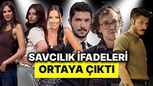 Ünlülere Yönelik Düzenlenen Uyuşturucu Operasyonunda Testi Pozitif Çıkan İsimlerin İfadeleri Ortaya Çıktı