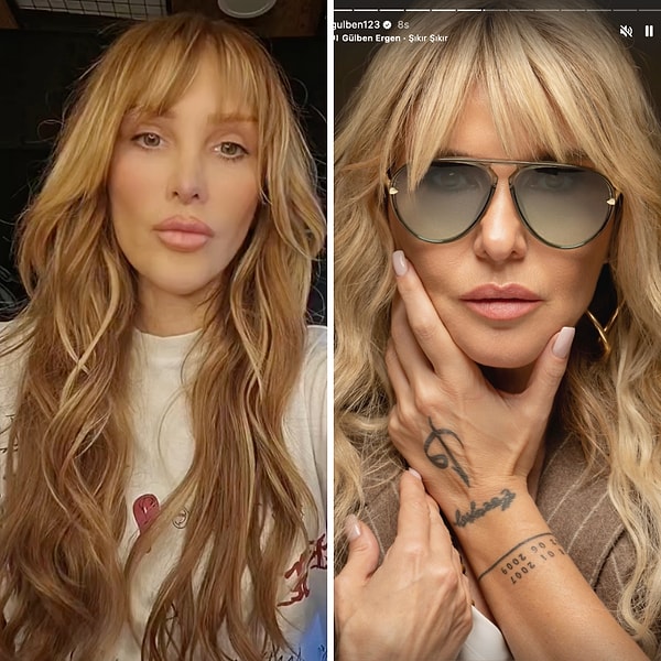 Gülben Ergen'in son hali ve imajı birebir kaküllü Seren Serengil'e benzetildi!