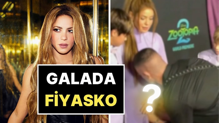 Oğullarıyla Birlikte Film Galasına Katılan Shakira'nın Stilistiyle Yaşadığı Tuhaf Anlar Gündem Oldu