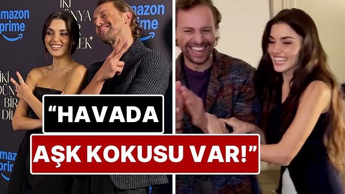 "İki Dünya Bir Dilek" Filminde Başrolü Paylaşan Metin Akdülger ve Hande Erçel'in Aşk Yaşadığı İddia Edildi