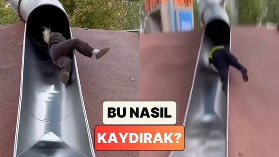 Boston'da Bir Polisin Videosunun Ardından Viral Olan Kaydırağı Deneyip Perişan Olan İnsanlar