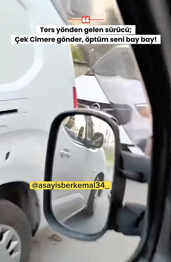 "İstediğim yerden gelirim babanın yeri mi?"