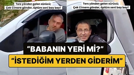 İstanbul'da Ters Yönde Giden Sürücülerin 'Pişkin' Cevapları Sinirleri Hoplattı