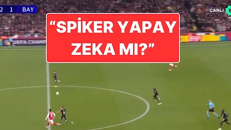 Arsenal-Bayern Münih Maçının Spikeri Faruk Mutkan Gündem Oldu: "Yapay Zeka mı Bu?"