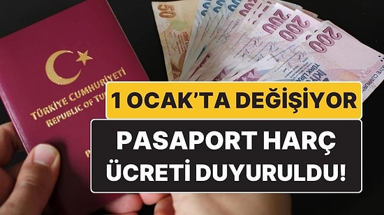 2026 Pasaport Harç ve Defter Bedelleri Belli Oldu: 1 Ocak'ta Değişiyor