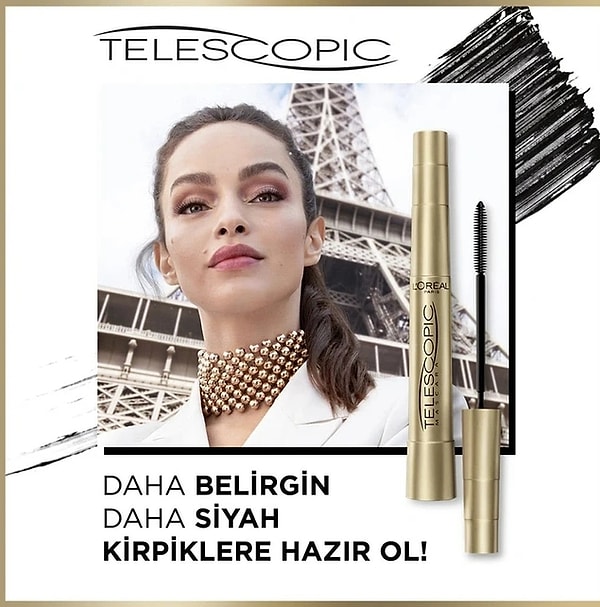 L'Oréal Paris  CILGINKASIM500 koduyla 1500 TL'ye 500 TL indirim!