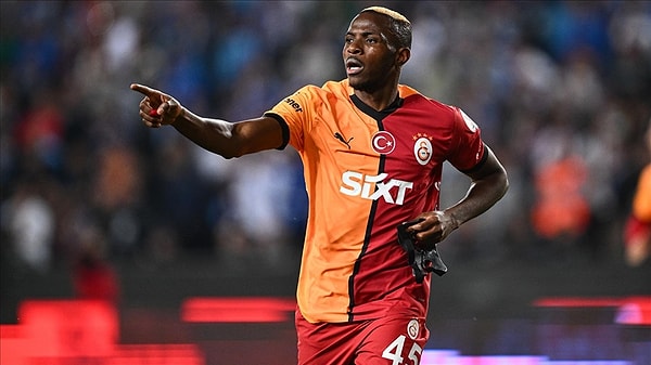 Galatasaray, Osimhen paylaşımı yaptı.