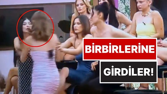 Kısmetse Olur'un Gelin Adayları Ayla ve Beliz Saç Saça Baş Başa Kavga Etti, Damat Adayları Zor Ayırdı!