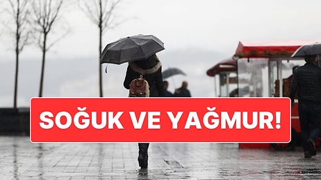 29 Kasım Cumartesi İstanbul Hava Durumu: Yağış ve Soğuk Hava Geliyor