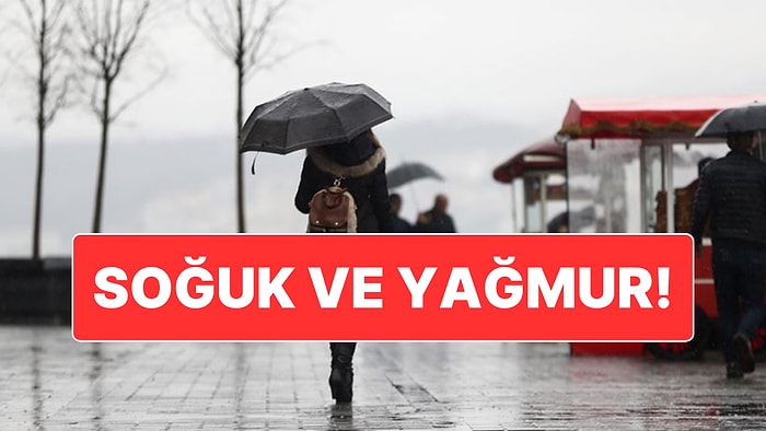 29 Kasım Cumartesi İstanbul Hava Durumu: Yağış ve Soğuk Hava Geliyor