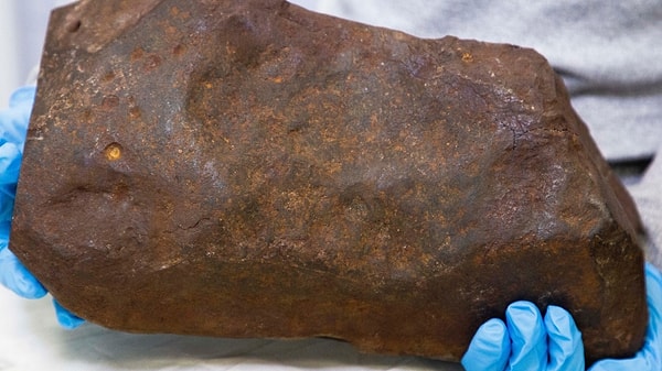 The rock found in Maryborough turned out to be a rare meteorite that had fallen to Earth.