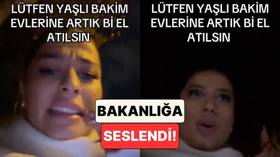 Yaşlı Bakım Evinde Çalışan Bir Kadın Gördüklerine İsyan Ederek Bakanlığa Seslendi