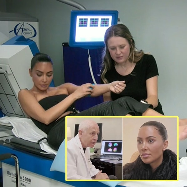 Sonuçlar geldiğinde doktor Amen, beyninde var olan delik görünümlü alanlara dikkat çekiyor.