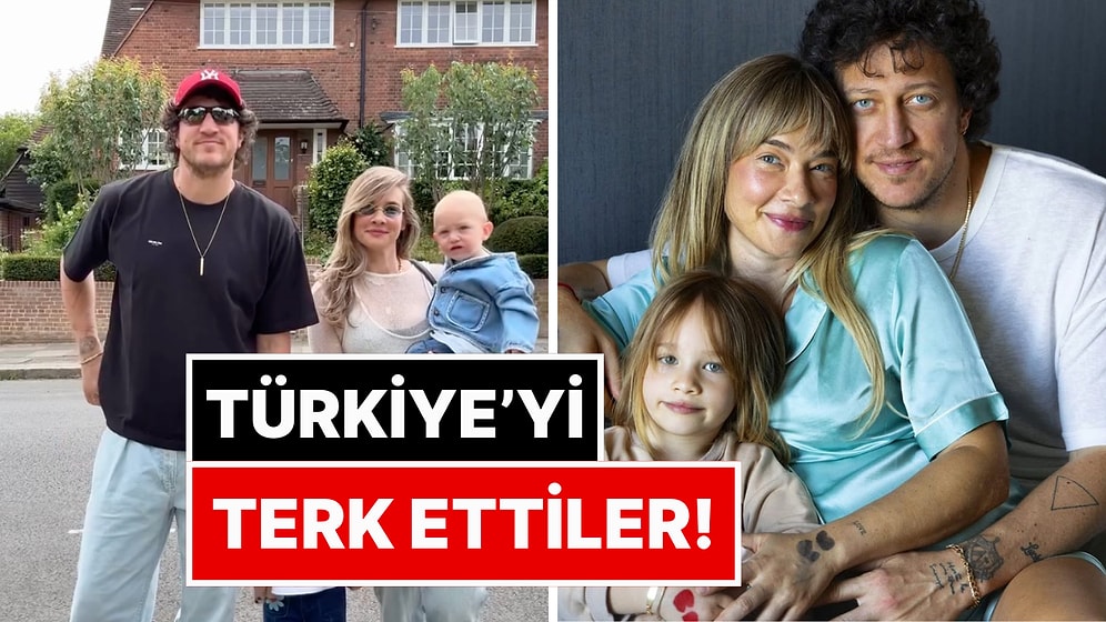 Bir Göç Daha Yaşandı: Çocuklarının Eğitimi İçin Türkiye'yi Terk Eden Müge Boz ve Caner Erdeniz'e Yorum Yağdı