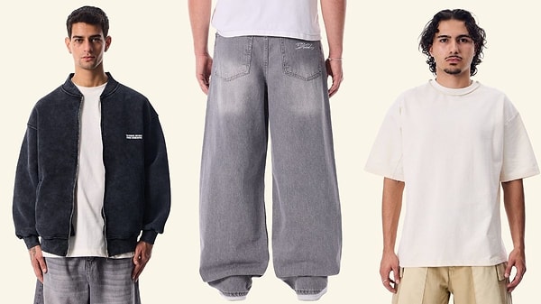 Rahatın ön plandaysa bu şık vintage ceketin içine sade bir basic t-shirt giyerek zamansız ve şık bir dokunuş katabilirsin. Altına nakış detaylı baggy pantolon eklediğinde hem rahat hem de tarz dolu bir sokak stili yakalamış olursun.