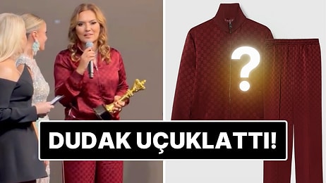 Demet Akalın'ın Ödül Töreninde Tercih Ettiği Lüks Eşofman Takımının Fiyatı Dudak Uçuklattı!