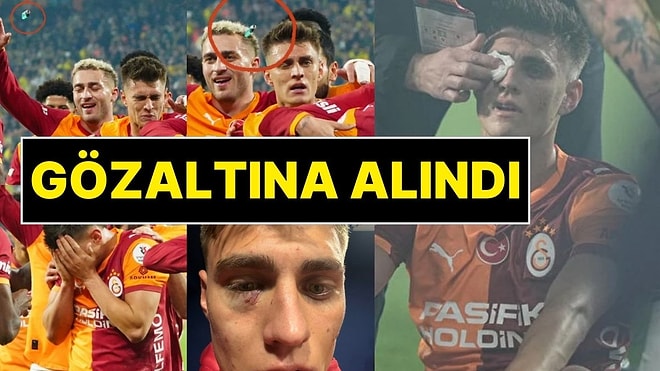 Fenerbahçe Galatasaray Maçında Kazımcan Karataş’a Çakmak Atan Taraftar Gözaltına Alındı