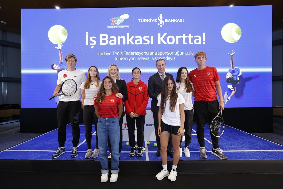 İş Bankası Kortta! İş Bankası Türkiye Tenis Federasyonu’nun Ana Sponsoru Oldu