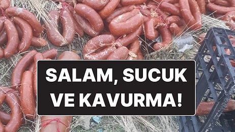 Ankara’da Boş Bir Araziye Yüzlerce Kilo Şarküteri Ürünü Atıldığı Ortaya Çıktı