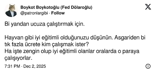 Diğer tepkiler şöyle;