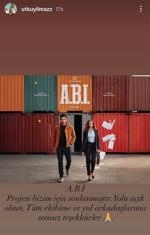 Çekimleri başladı başlamasına ama A.B.İ. dizisinde daha şimdiden ortalık durulmuyor.